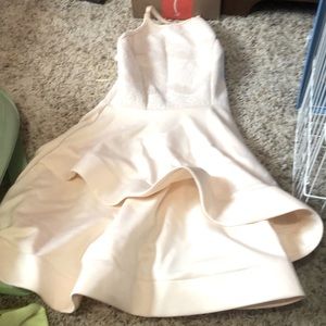 Stunning ballet core dress light punish beige size xs great condition